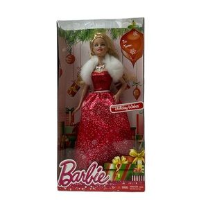 New 2014 Barbie Mattel Holiday Wishes #CCP45